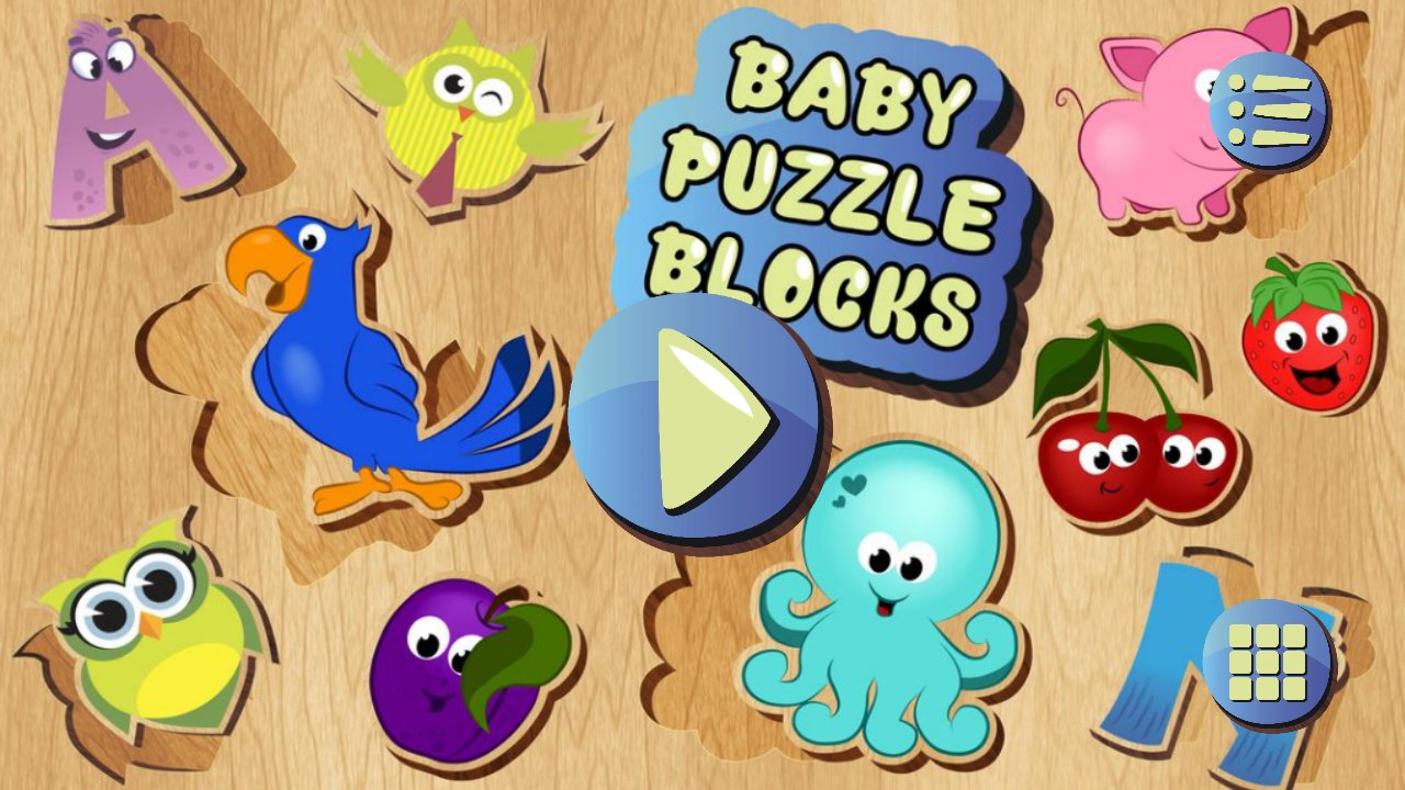 Baby Wooden Puzzle Blocks