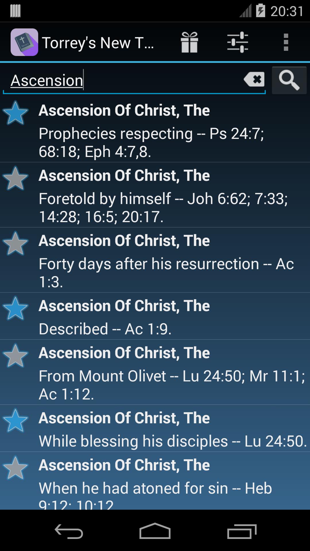 Bible Topics Concordance