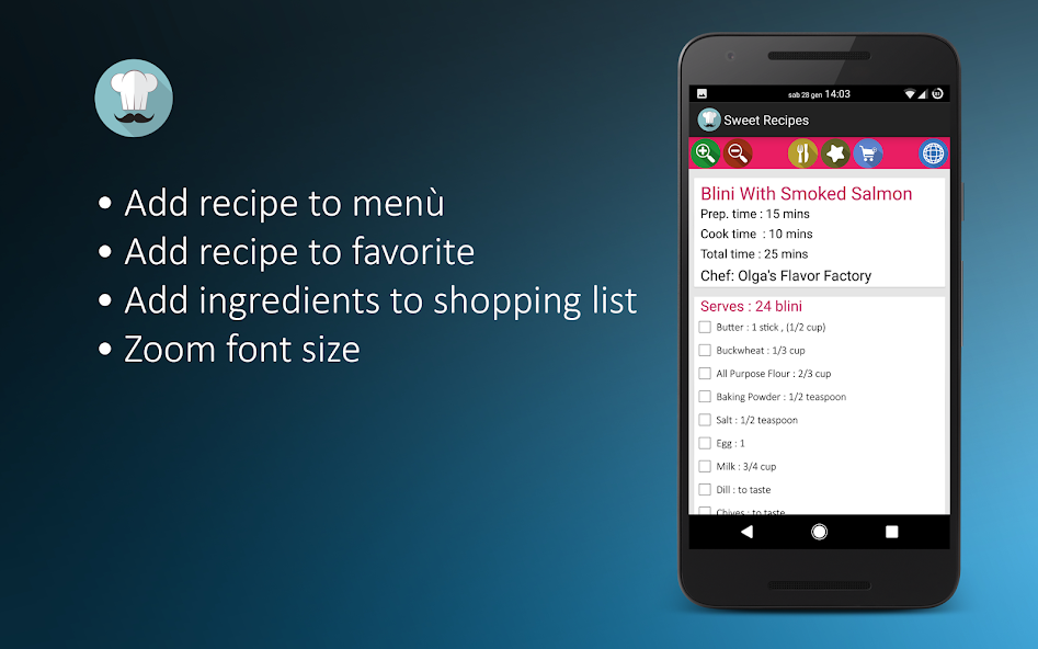 Sweet Recipes - Easy Cooking