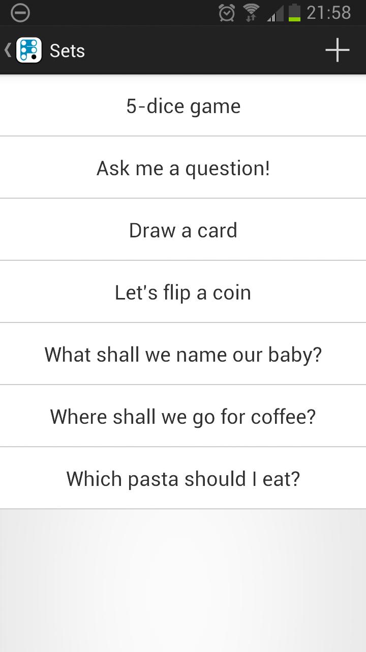 Flexi Dice, custom dice roller