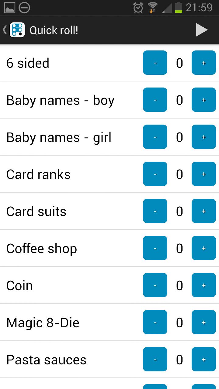 Flexi Dice, custom dice roller