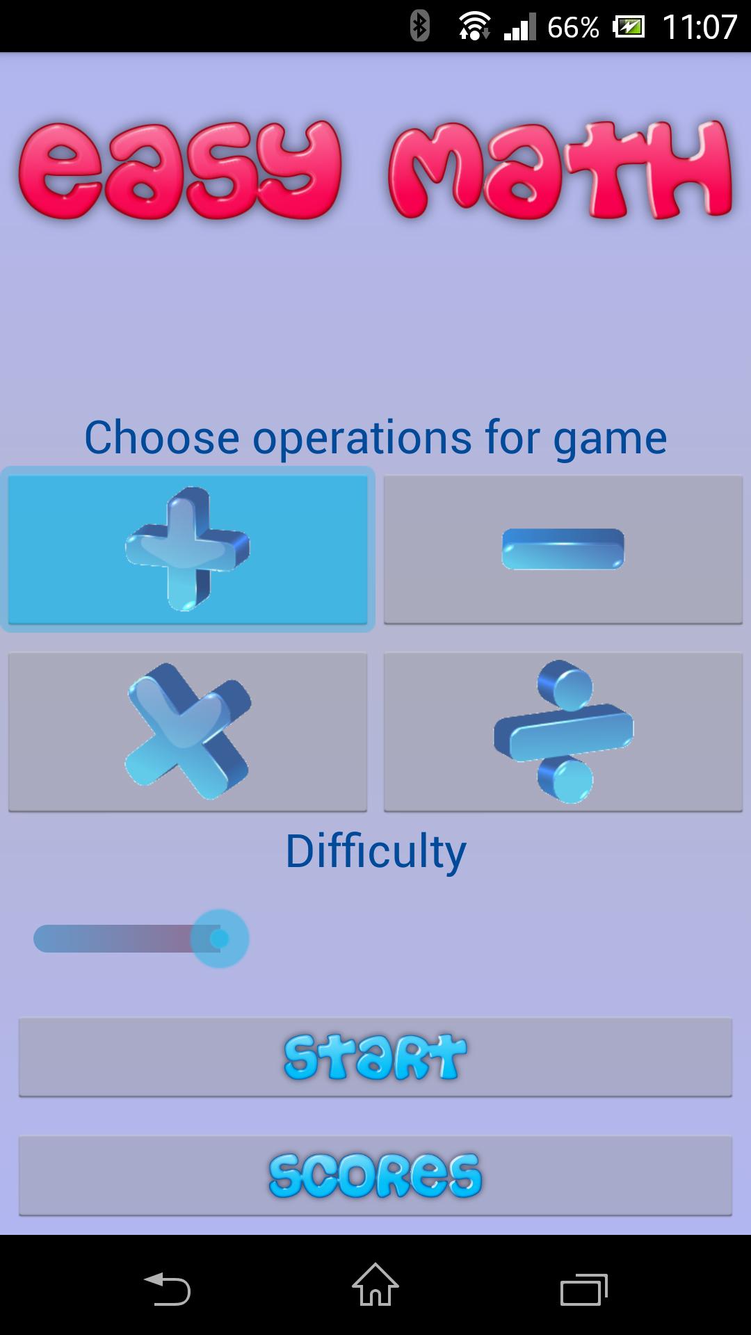 EasyMath - Mental calculation