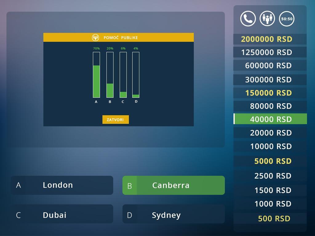 Milioner Kviz Srbija
