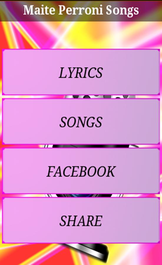 Maite Perroni Songs
