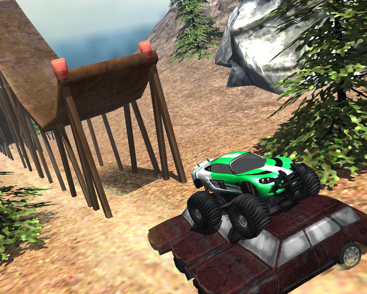 Monster Truck Racing Wild Ride