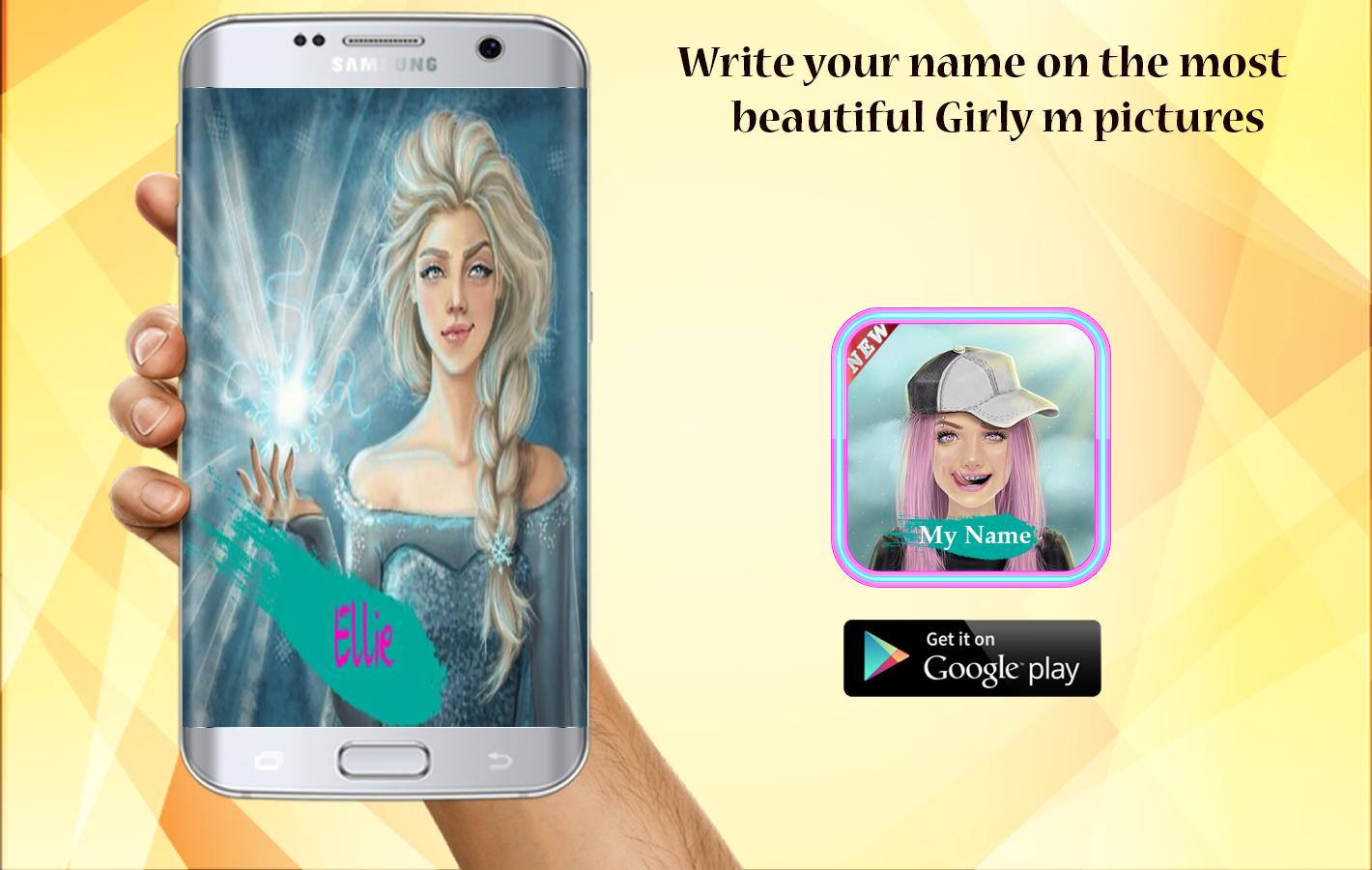 My name on pics-girly pictures