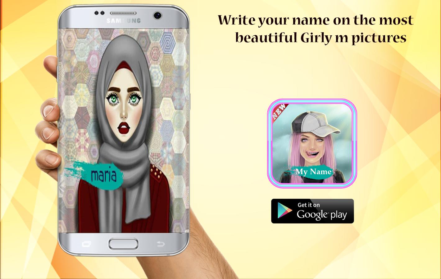 My name on pics-girly pictures