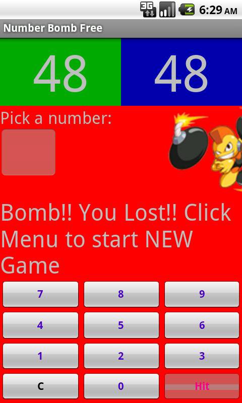 Number Bomb