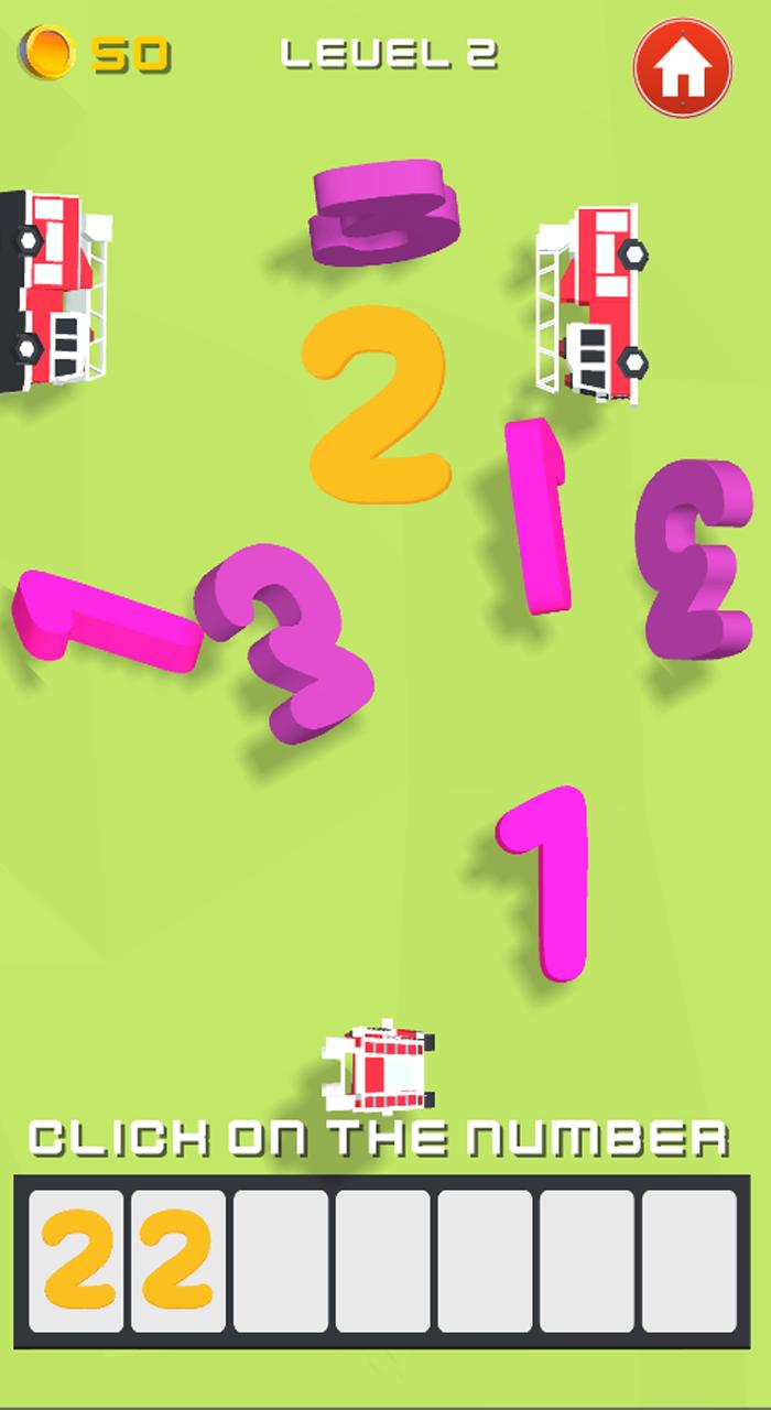 Math cars Multiplication Table