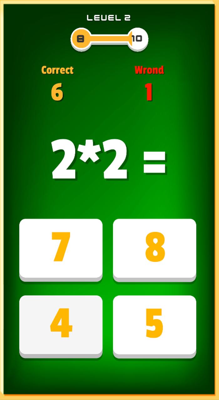 Math cars Multiplication Table