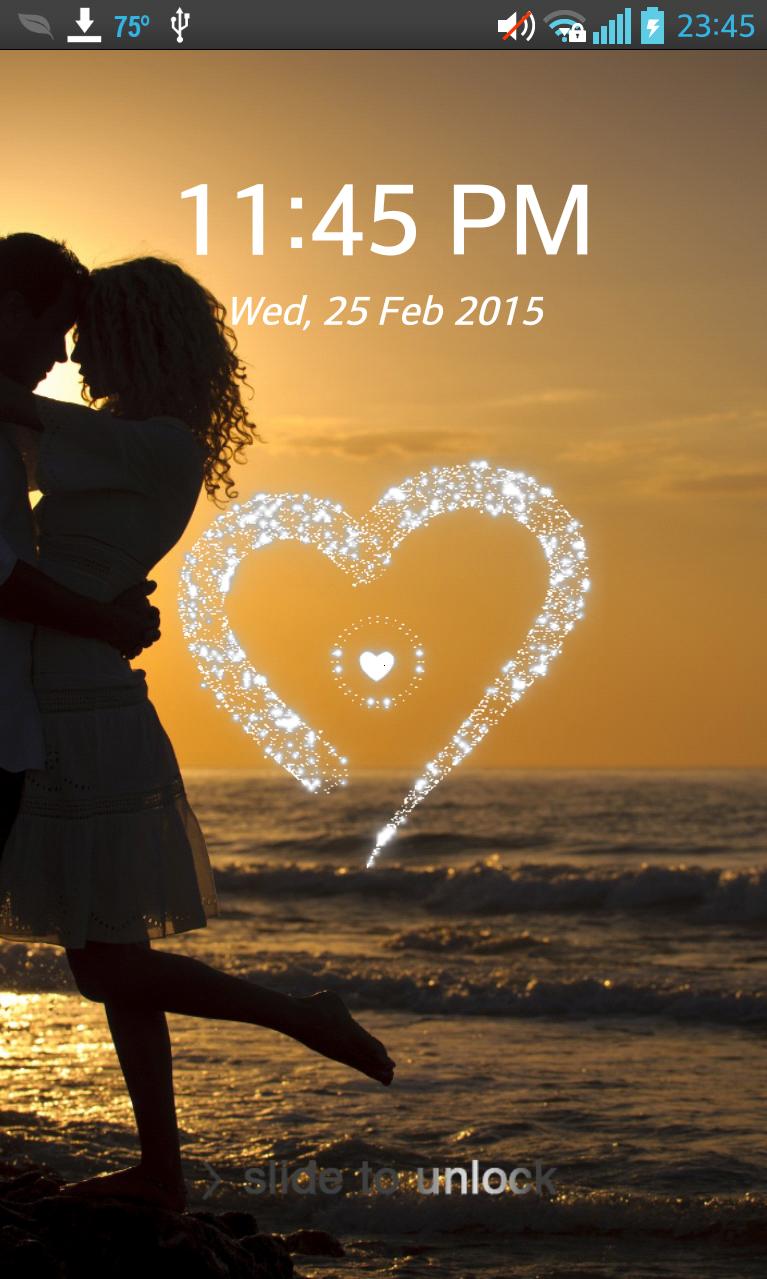 Lock Screen (live heart)