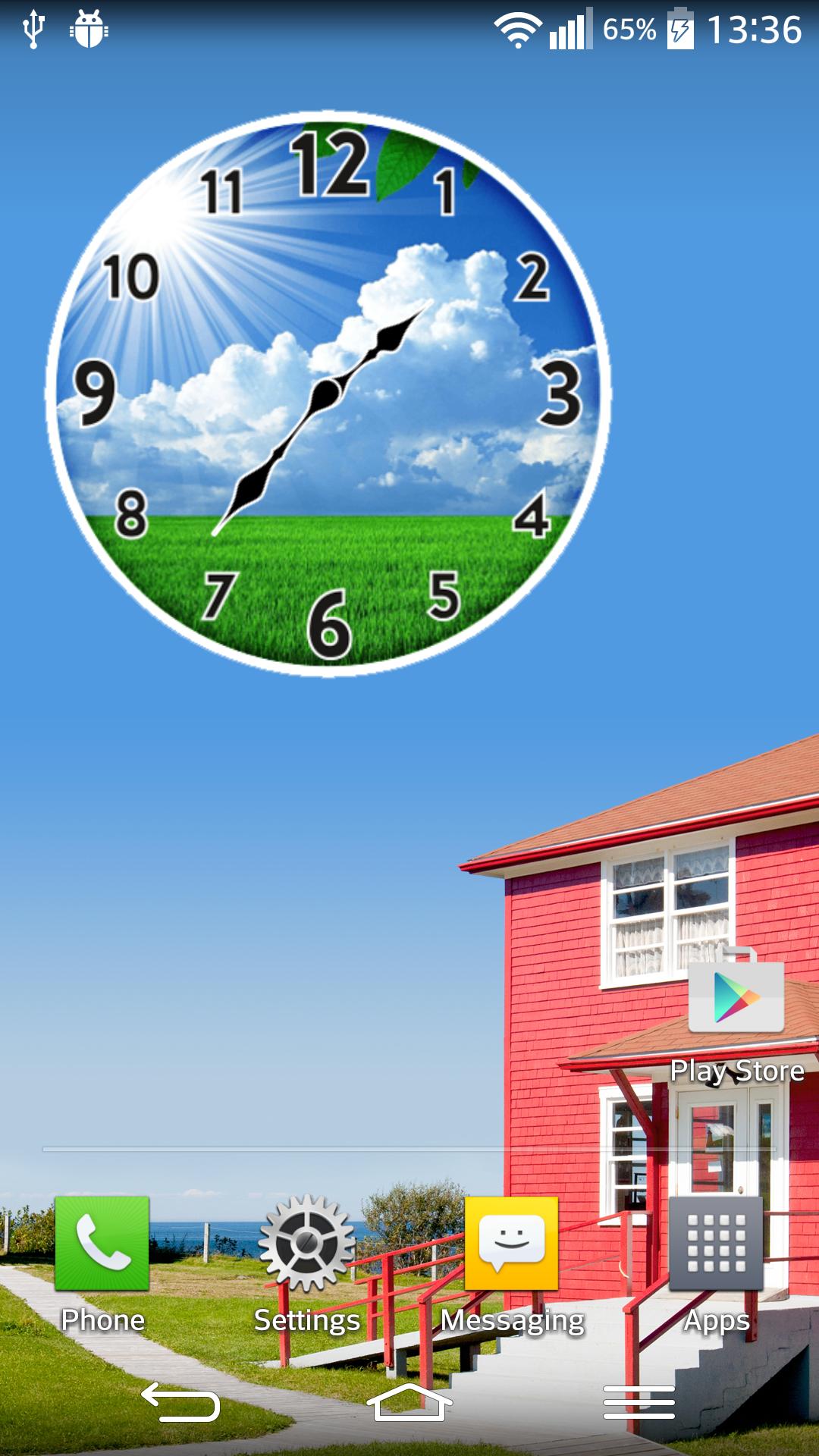 Sunny Spring Clock