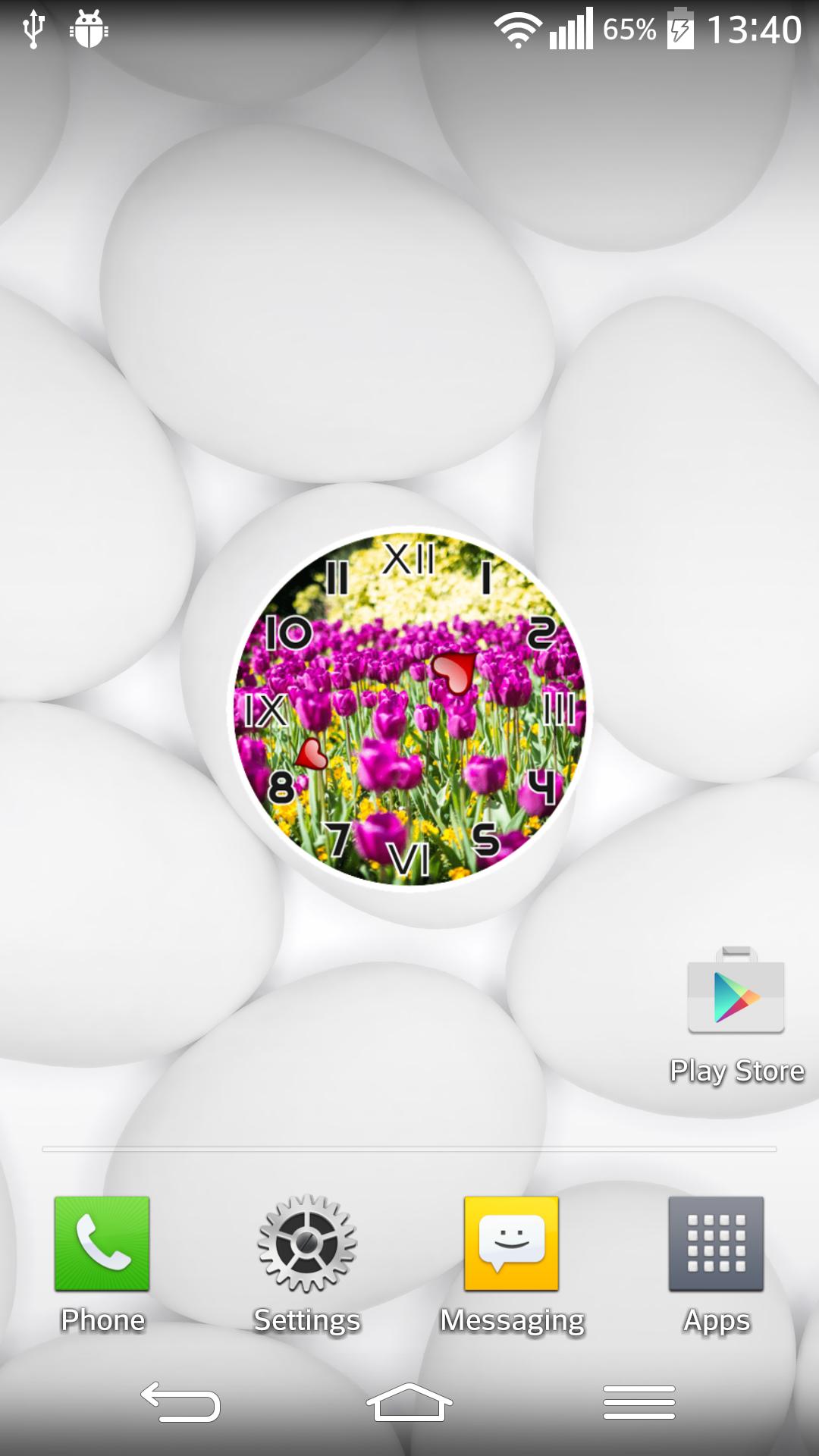 Sunny Spring Clock