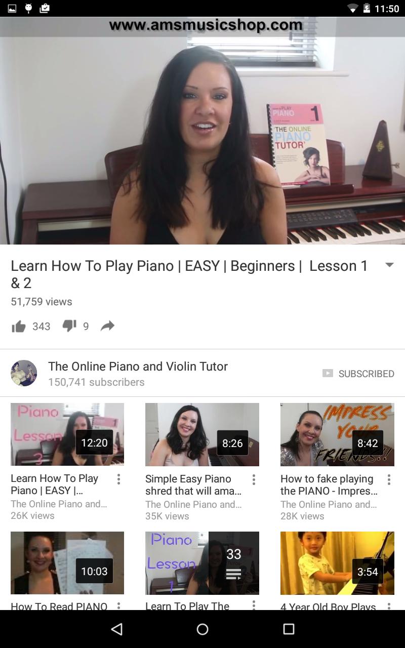 Piano Lesson Tutor