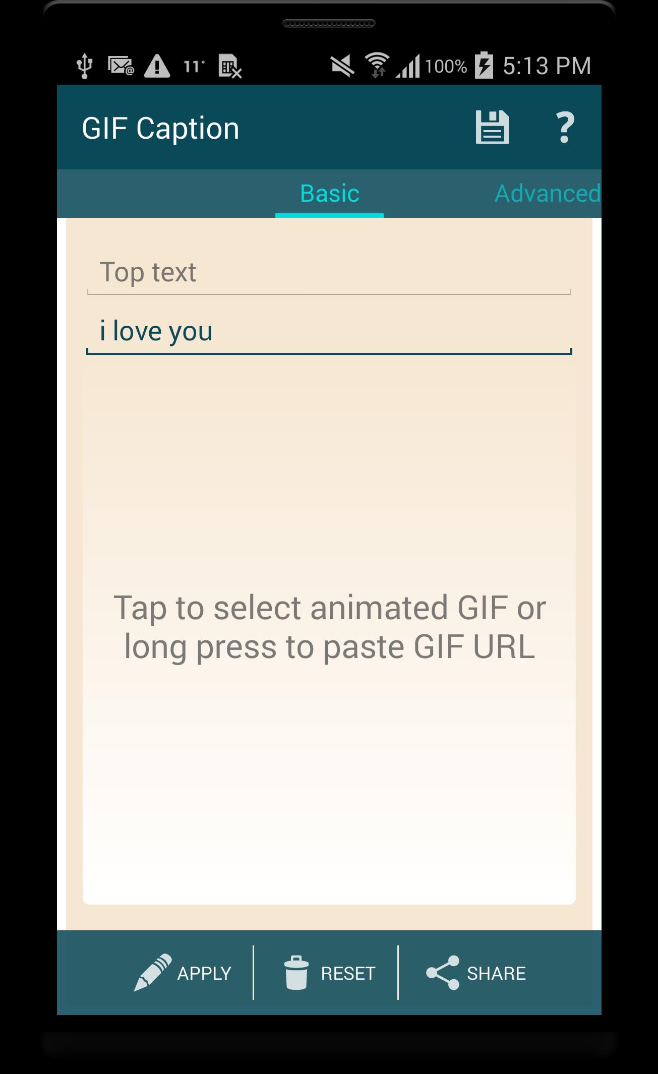 GIF Caption