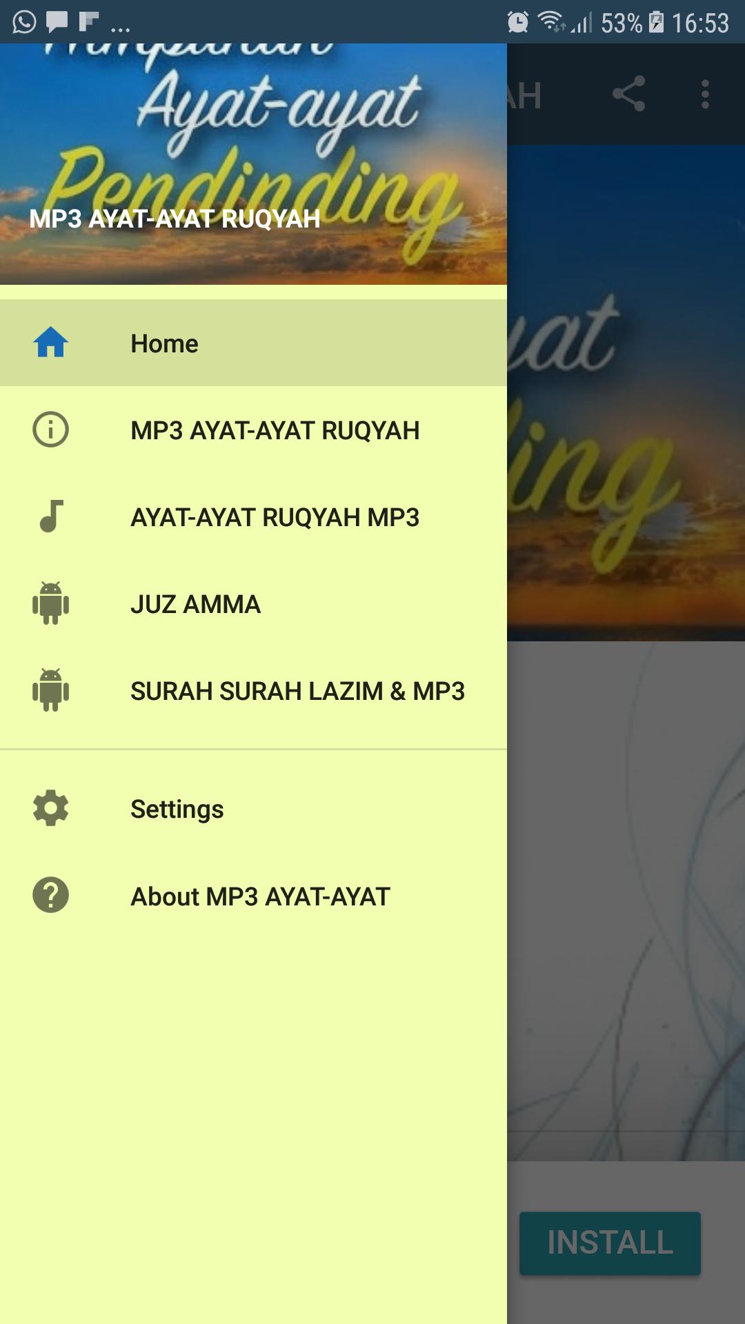 MP3 AYAT-AYAT RUQYAH
