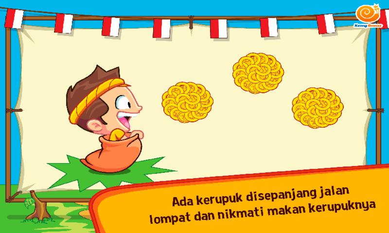 Lomba Lompat Karung - Merdeka!