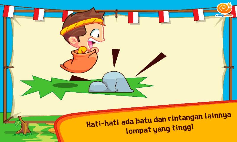 Lomba Lompat Karung - Merdeka!