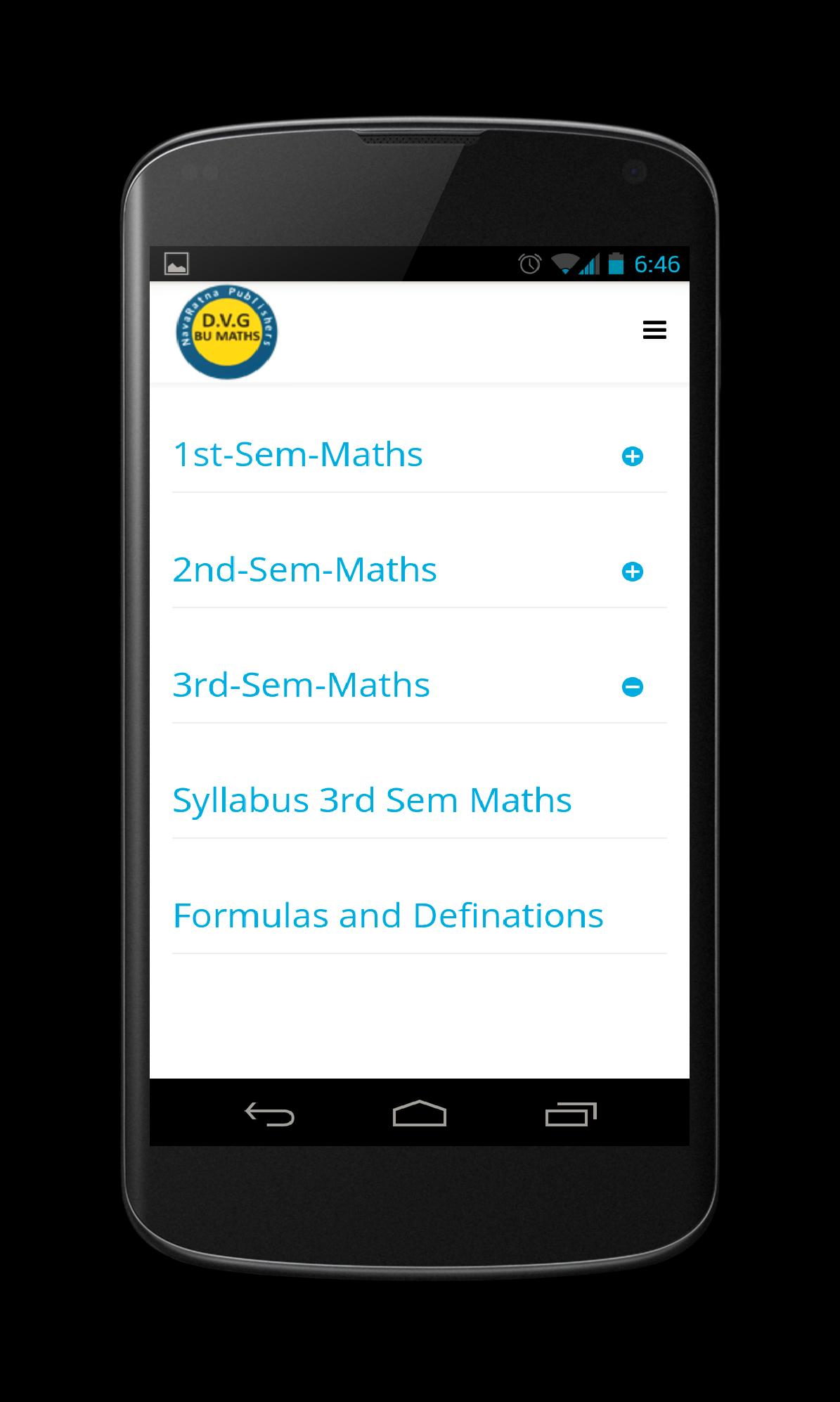 D.V.G BU MATHS