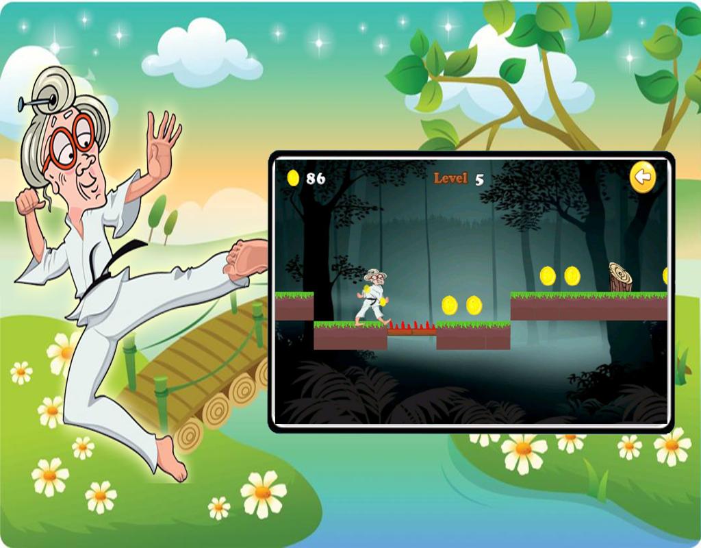 Karate Grandma Run