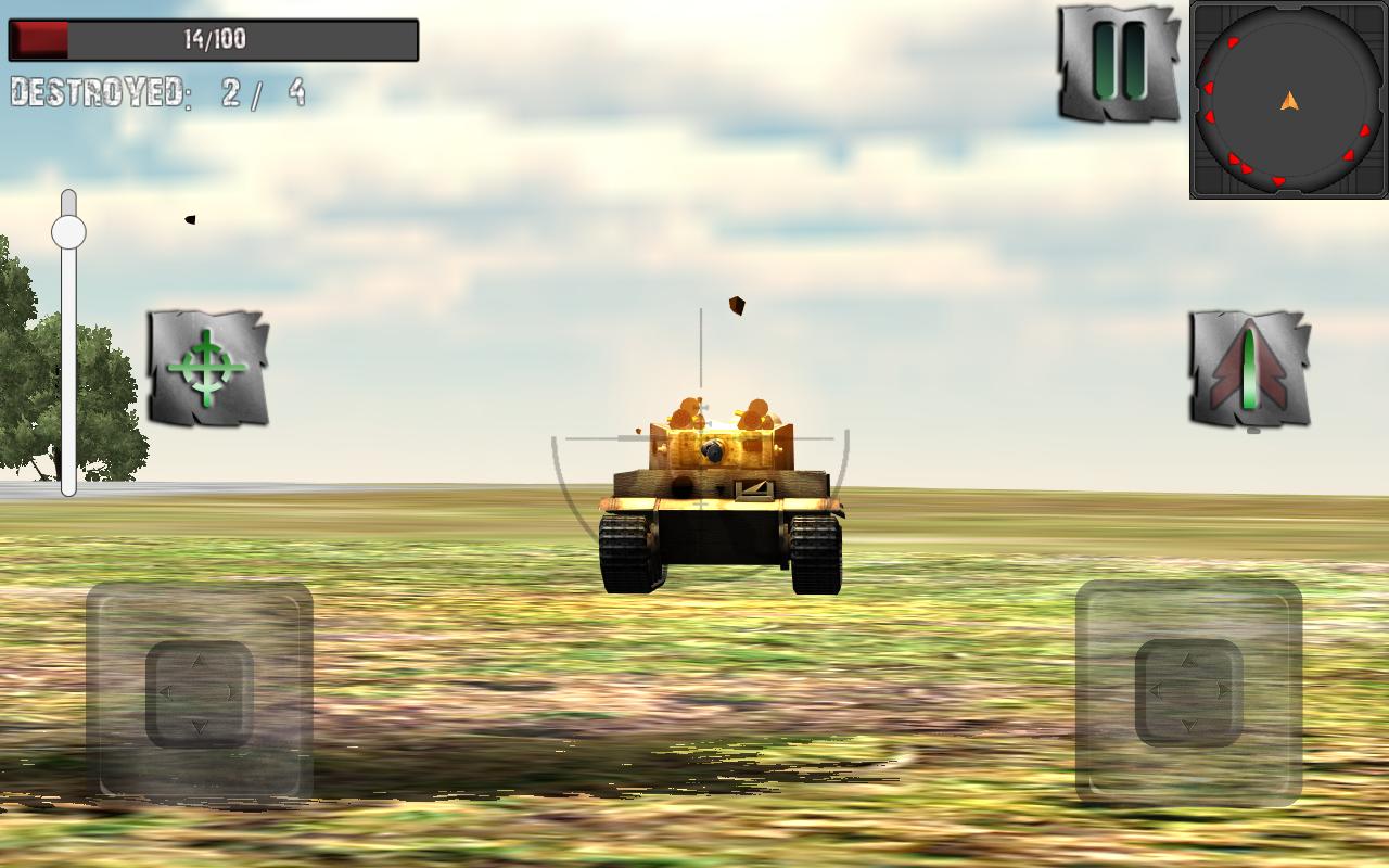 Russian Tank Battle