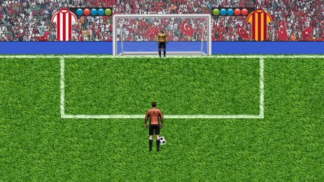 Penalty Shooting Game Shooting