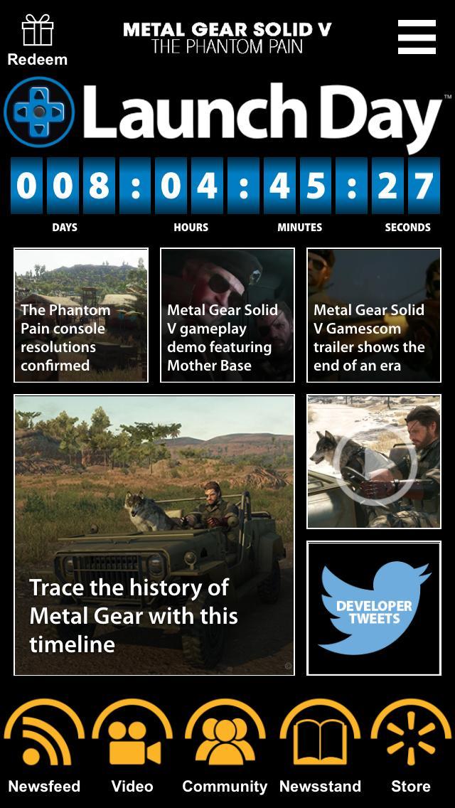 LaunchDay - Metal Gear Solid