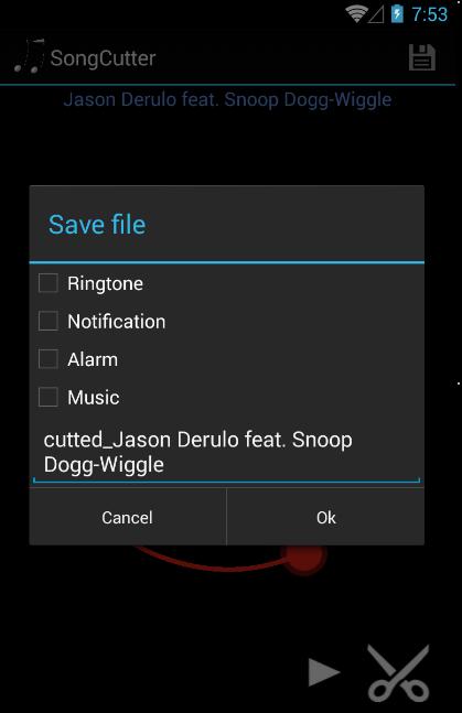 Song cutter