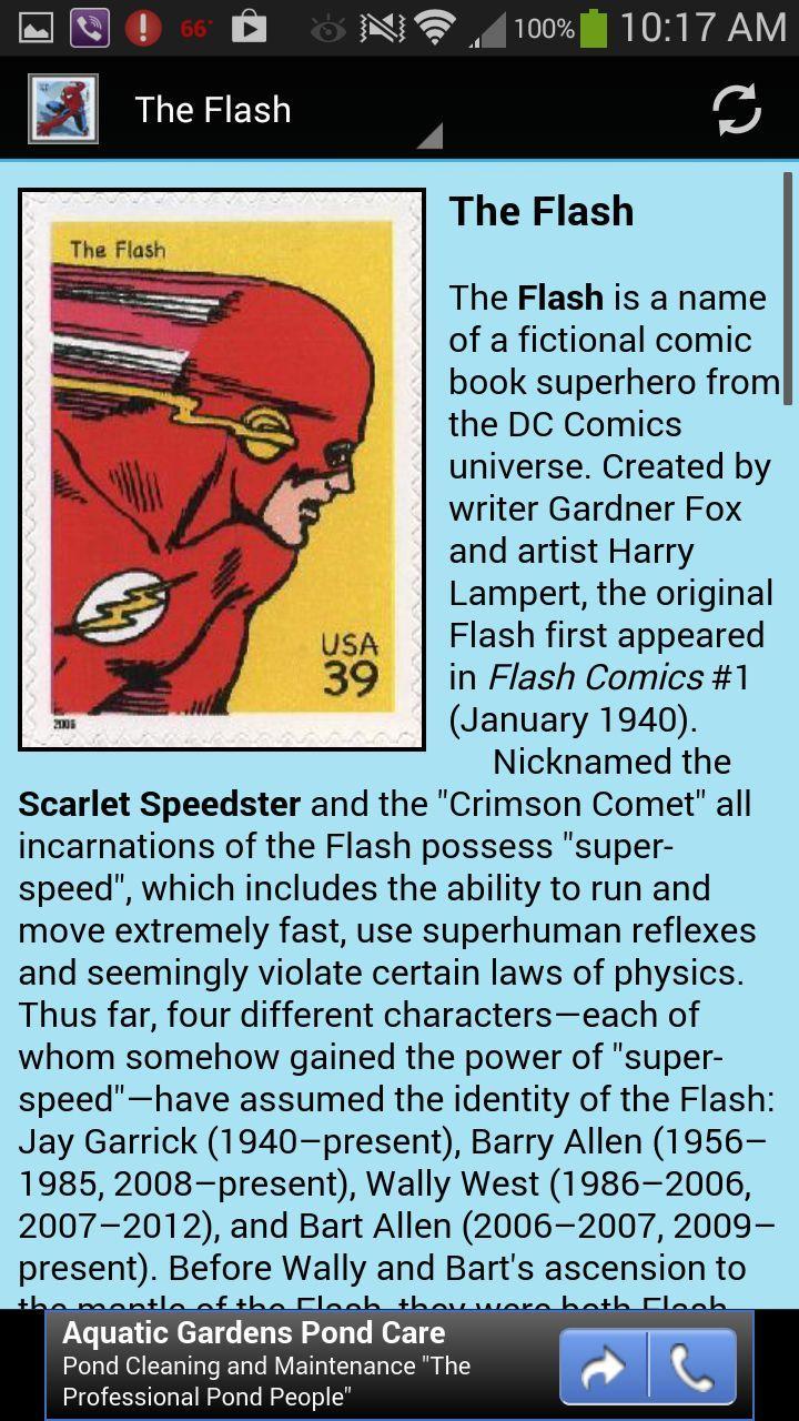 Comic Heroes on Stamps
