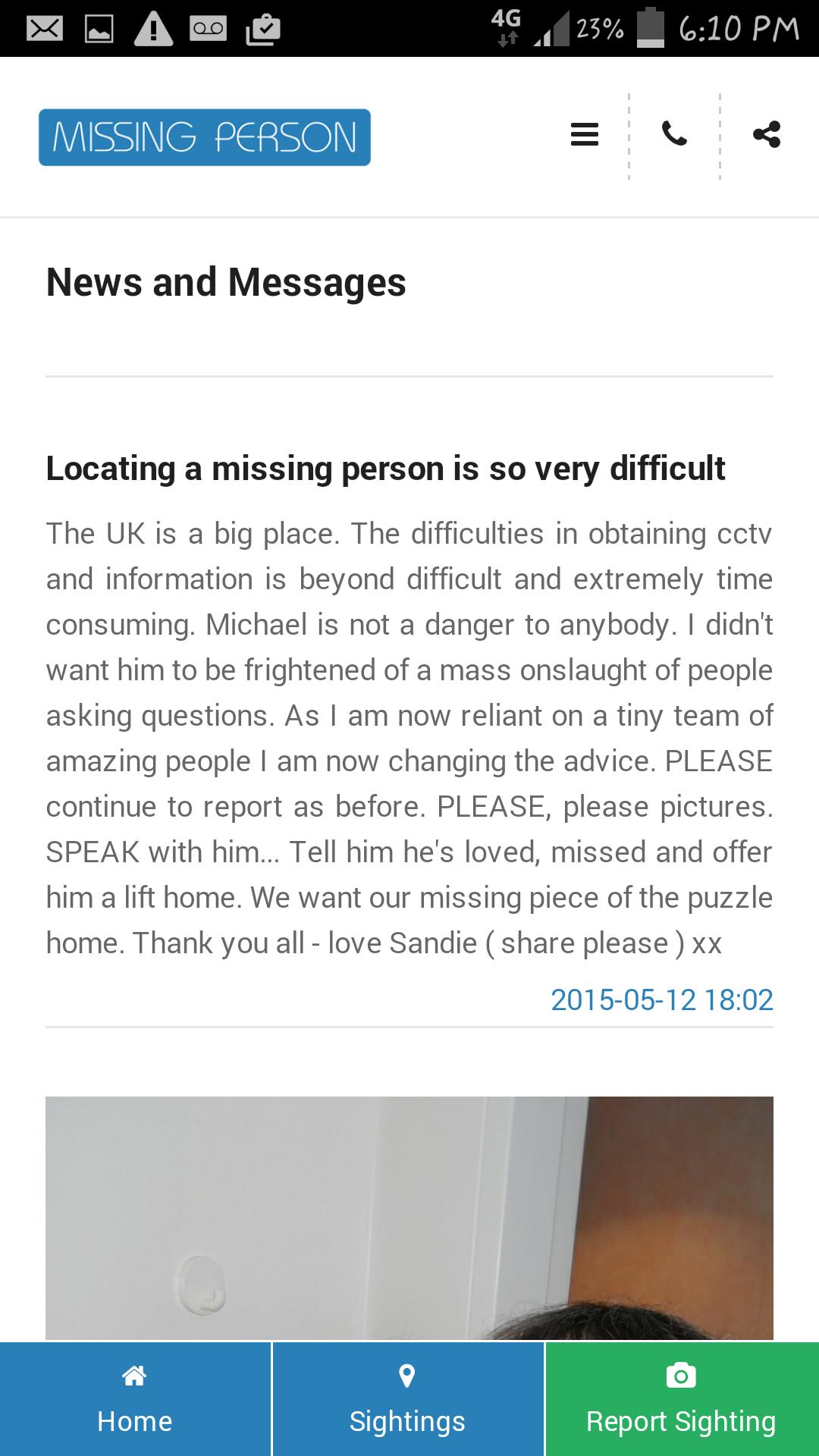 Missing Person