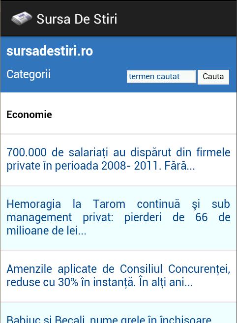 Sursa De Stiri