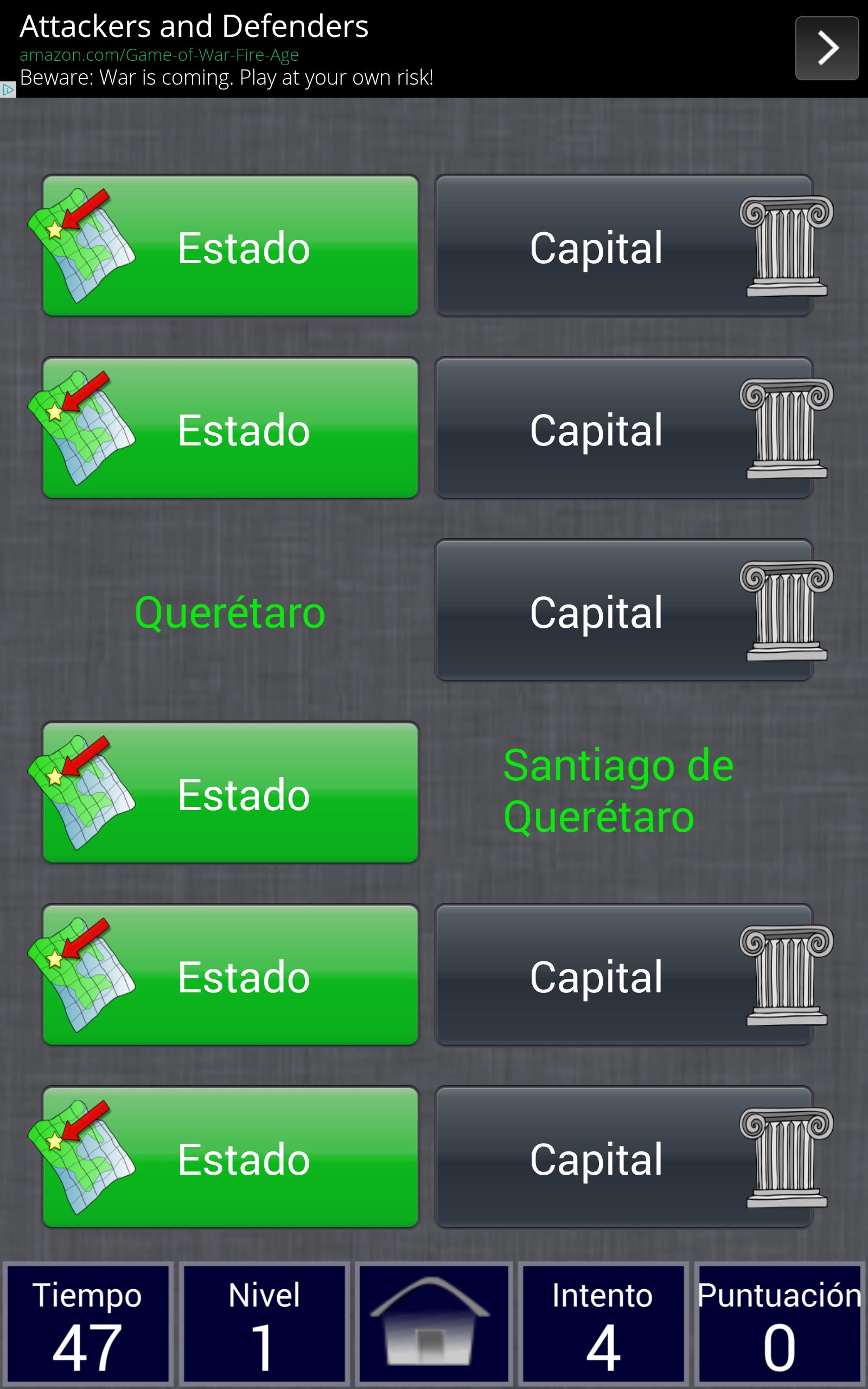 Mexico States Geo Memory FREE
