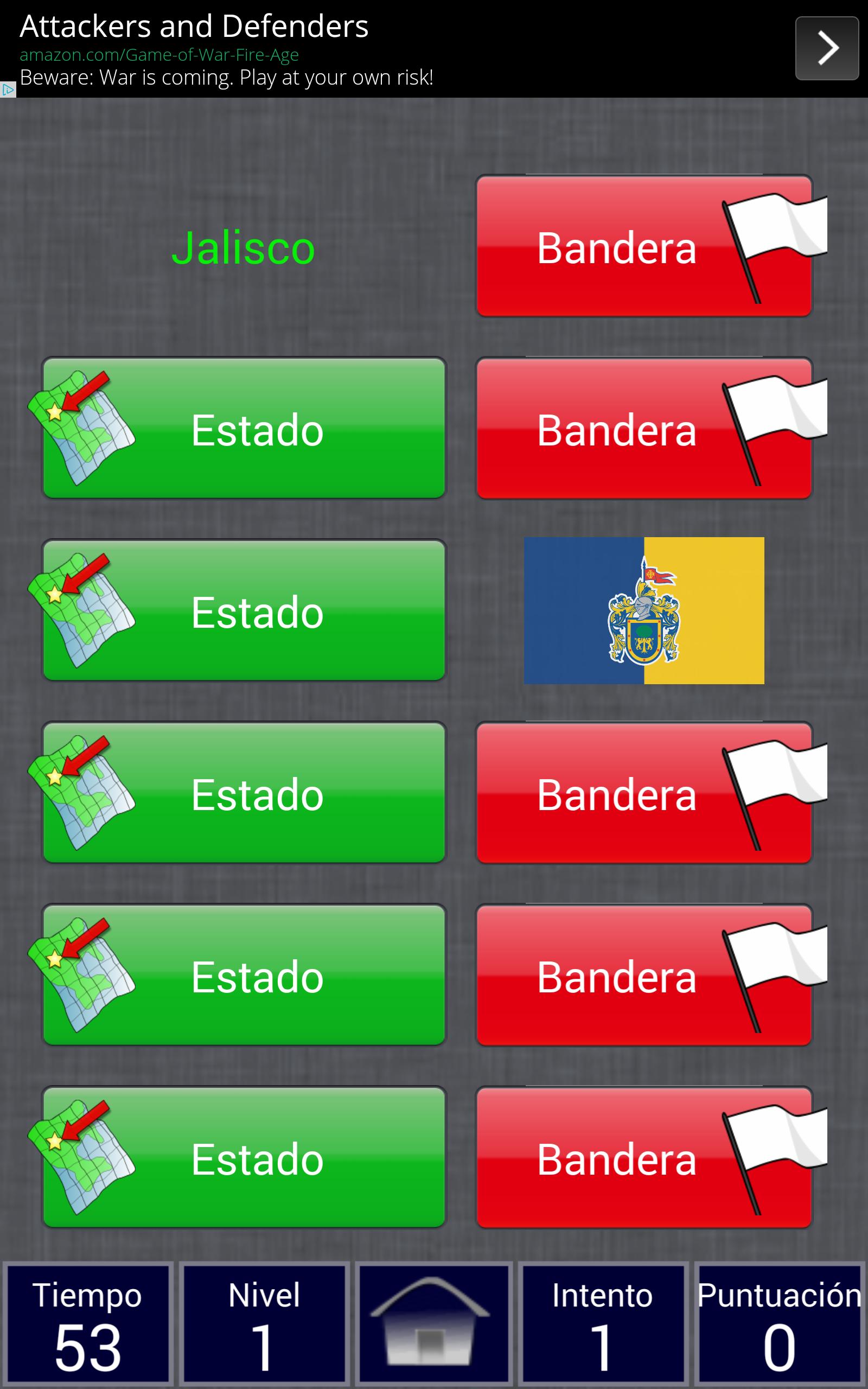 Mexico States Geo Memory FREE