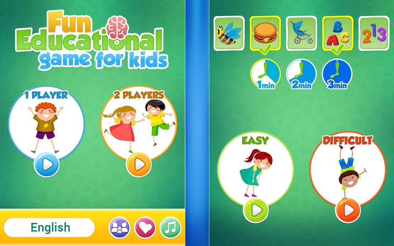 Fun educational game for Kids