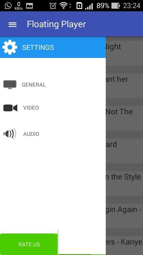Fi Floating Player