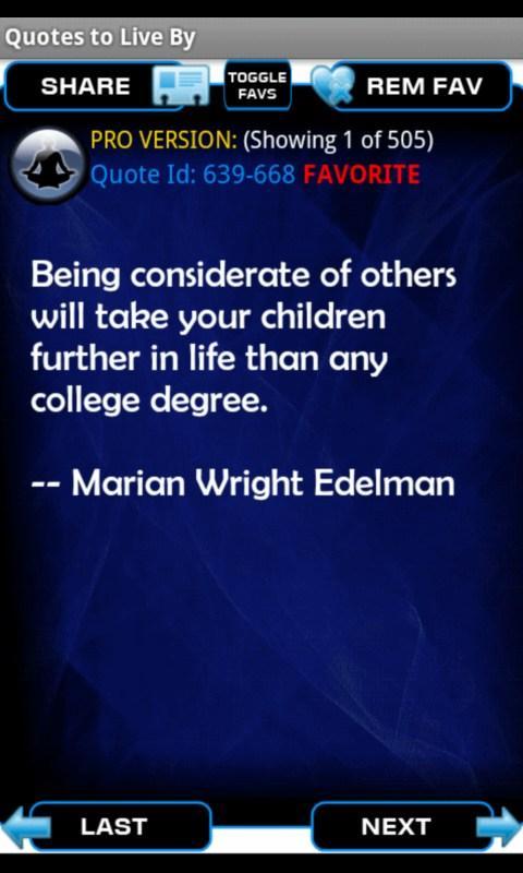 Quotes to Live By