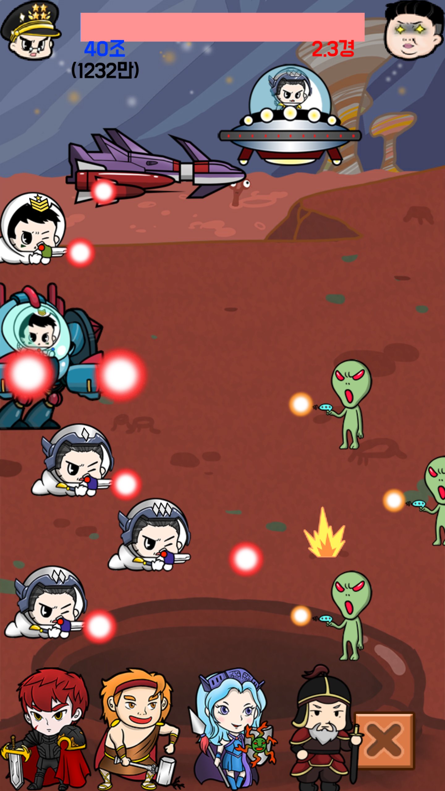 Tap Tap Soldier - Space War