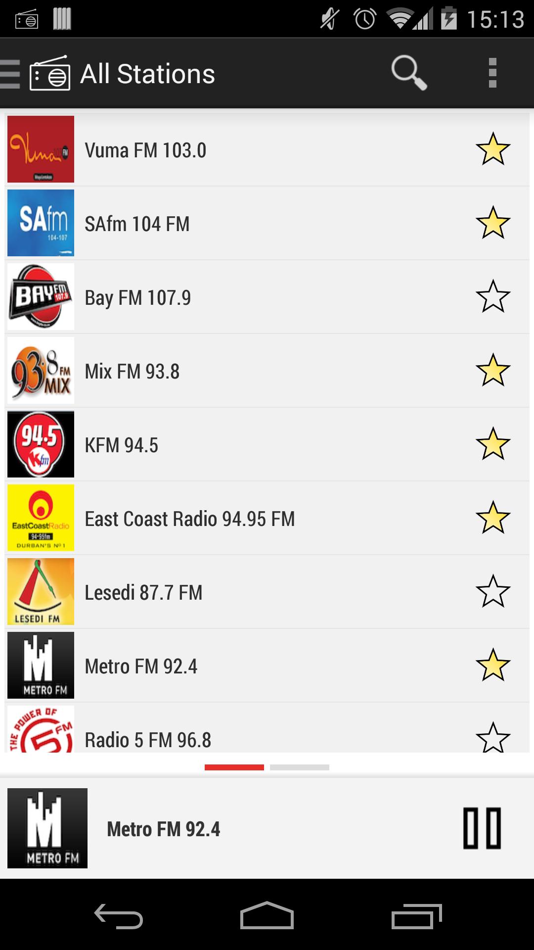 RADIO SOUTH AFRICA PRO