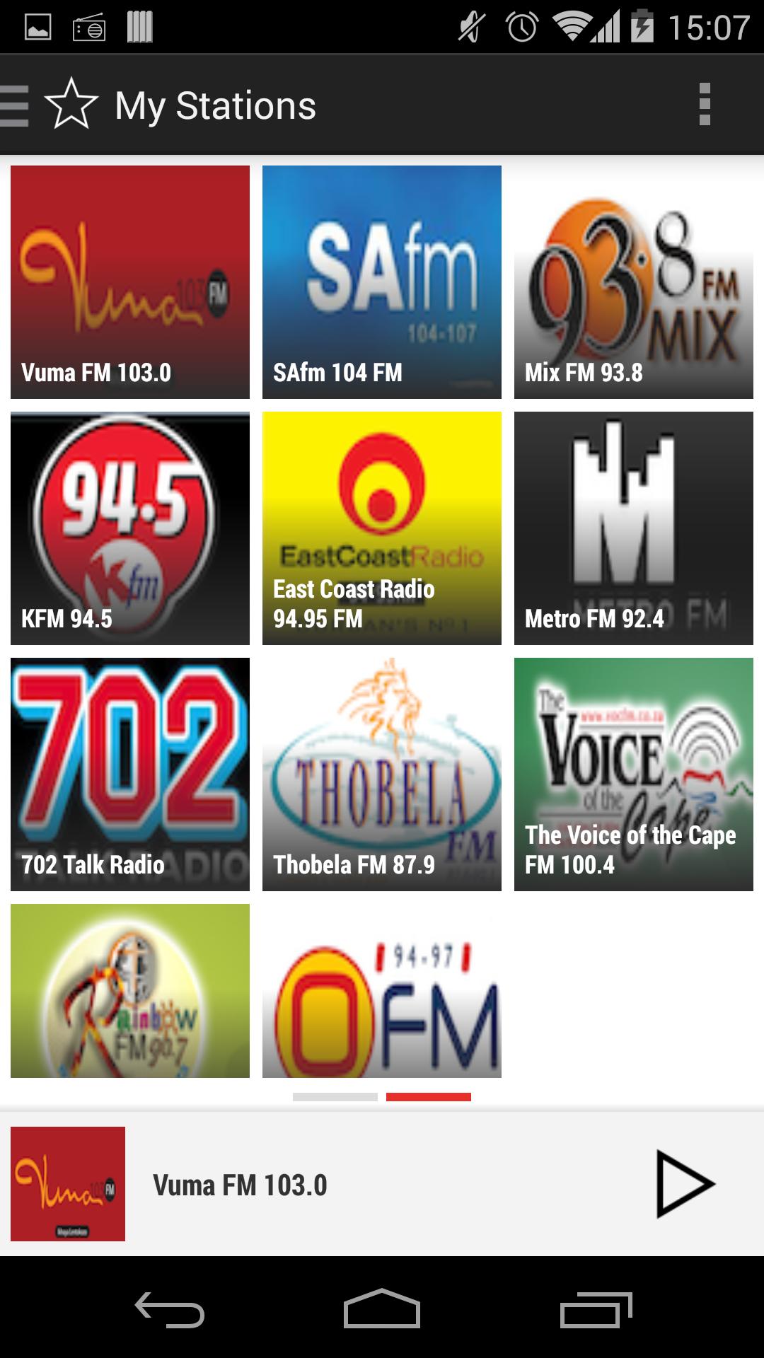 RADIO SOUTH AFRICA PRO