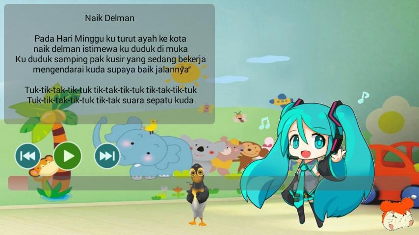 Lagu Anak Populer + Lirik