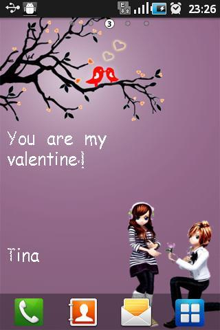 Love Valentine Live Wallpaper