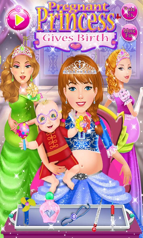 Pregnant Princess Gives Birth
