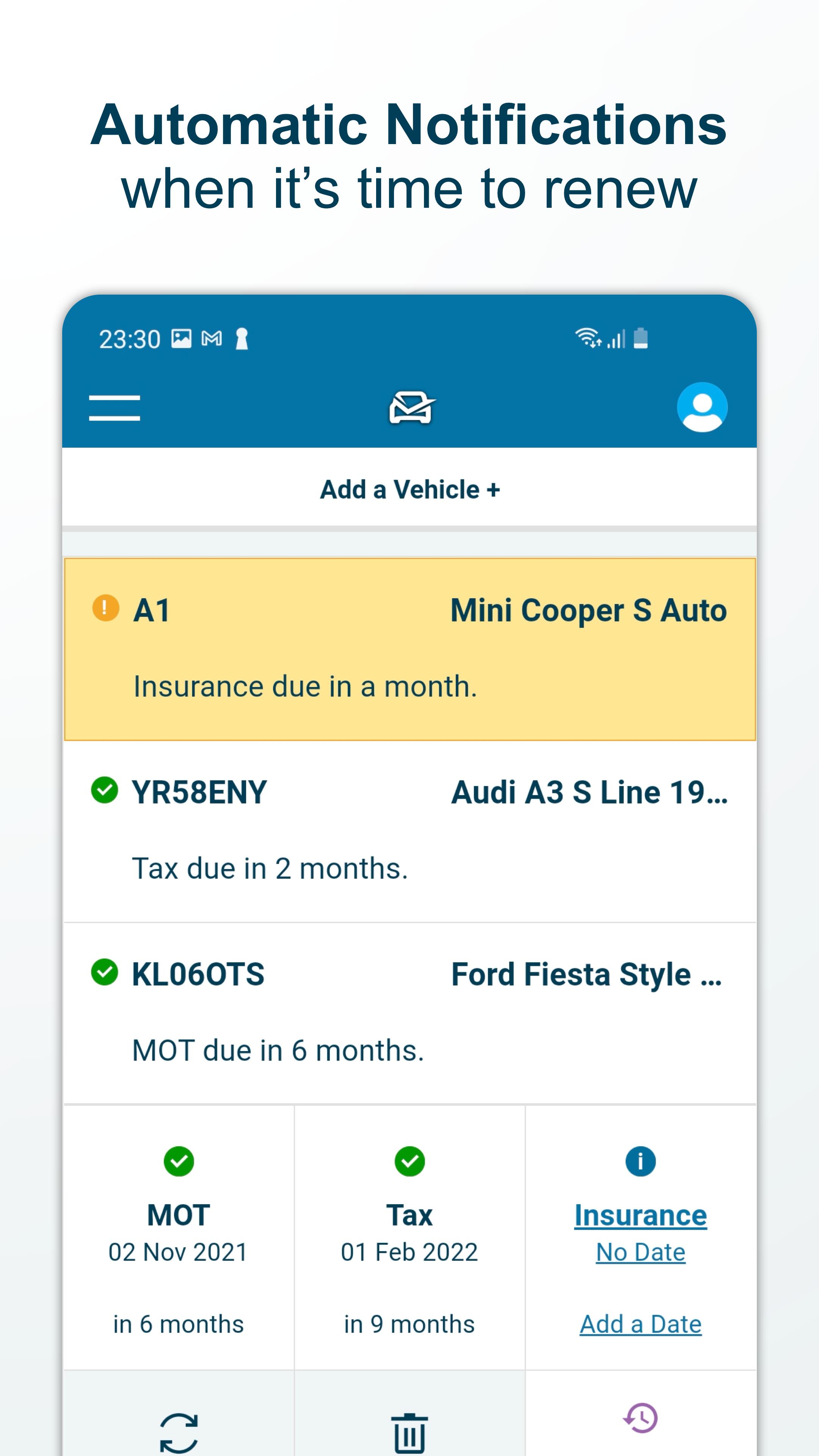 Car Tax Check