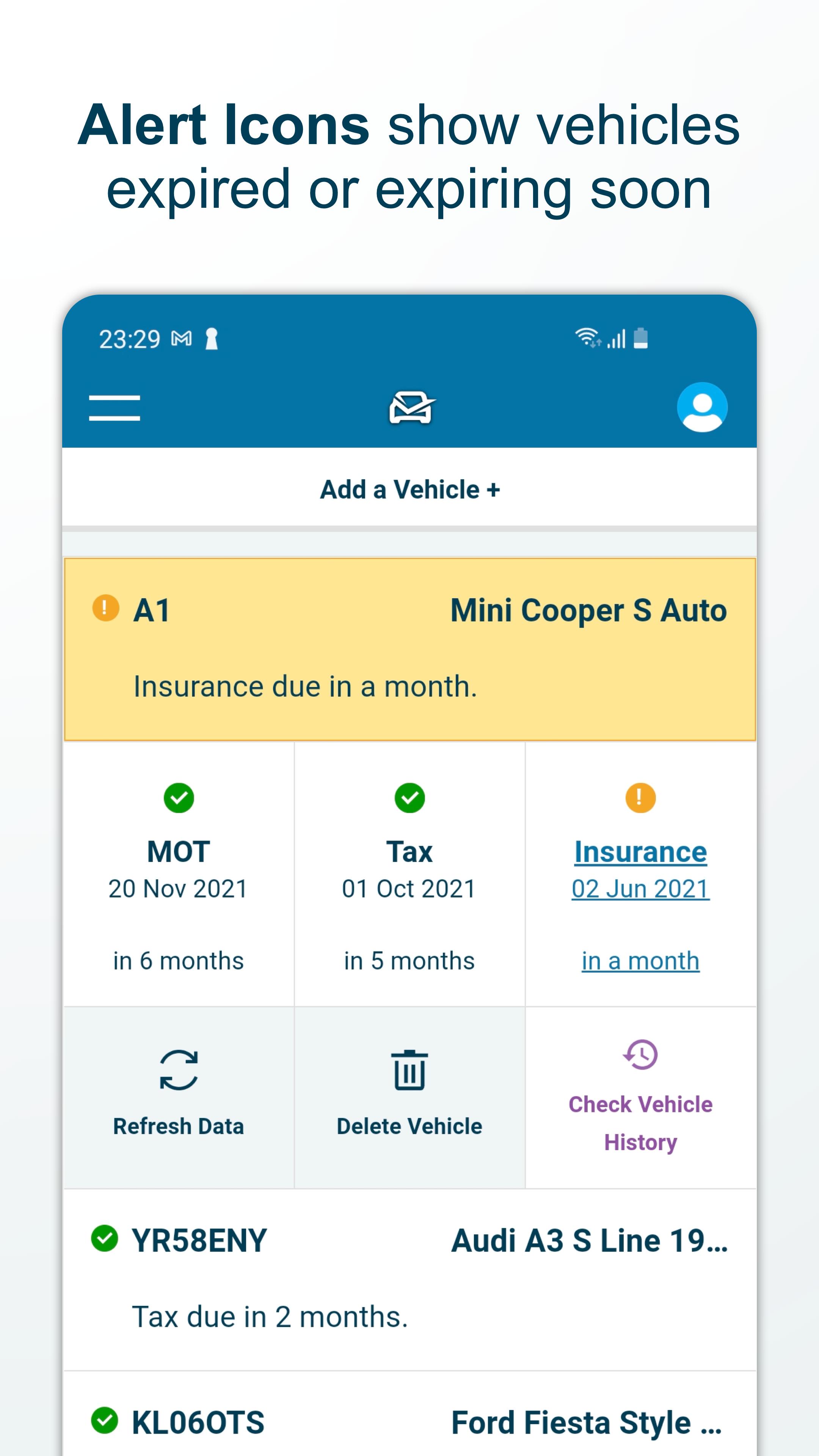 Car Tax Check