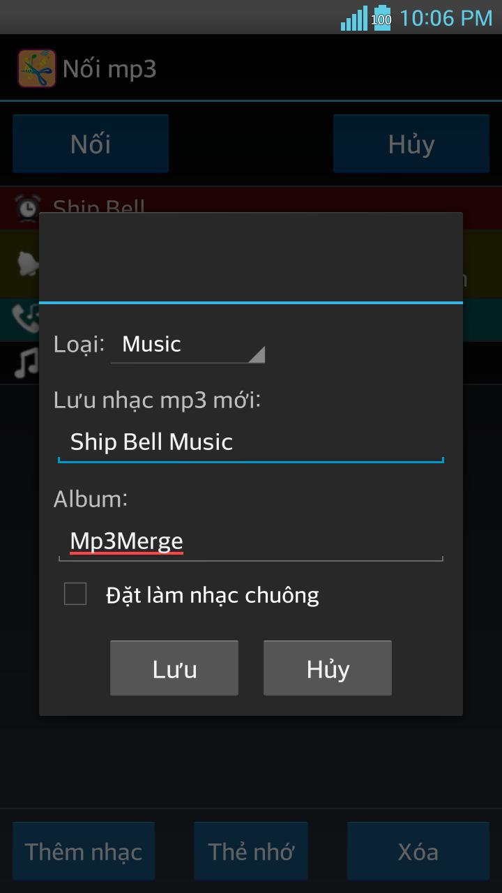 Tao Nhac Chuong( Ringtone )