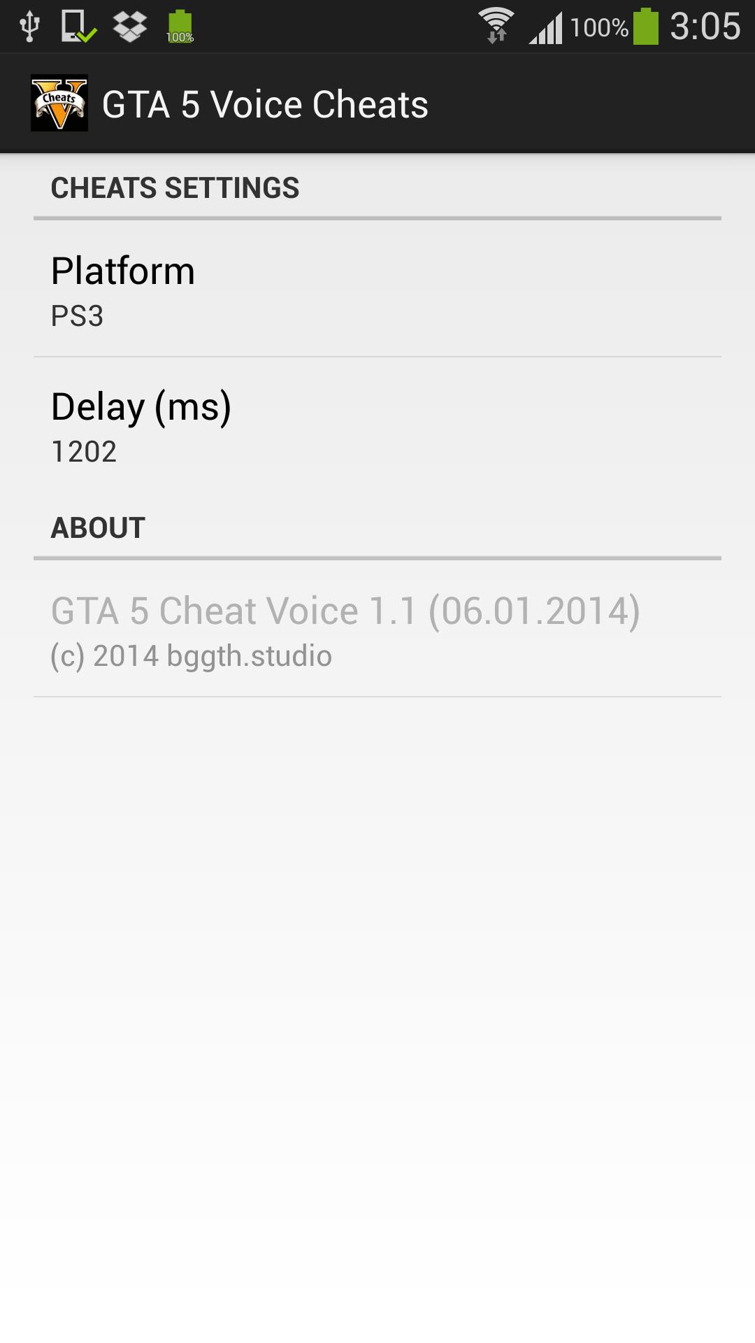 GTA5 Voice Cheats