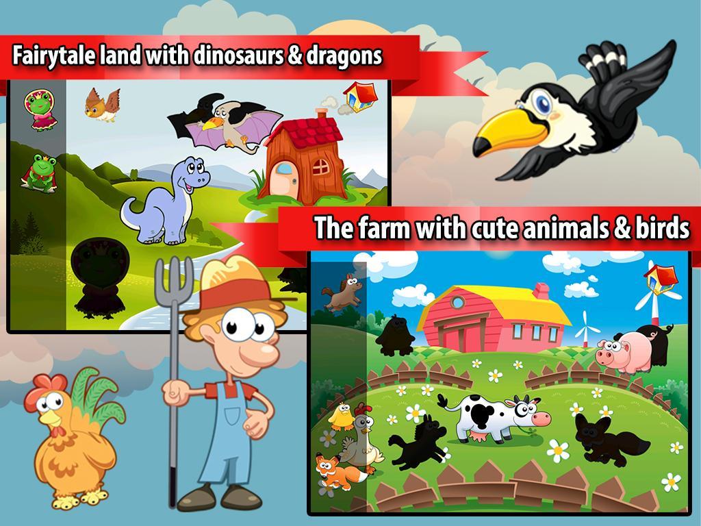 Peg Puzzles for Kids & Toddler