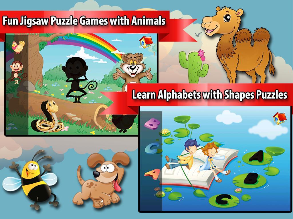 Peg Puzzles for Kids & Toddler