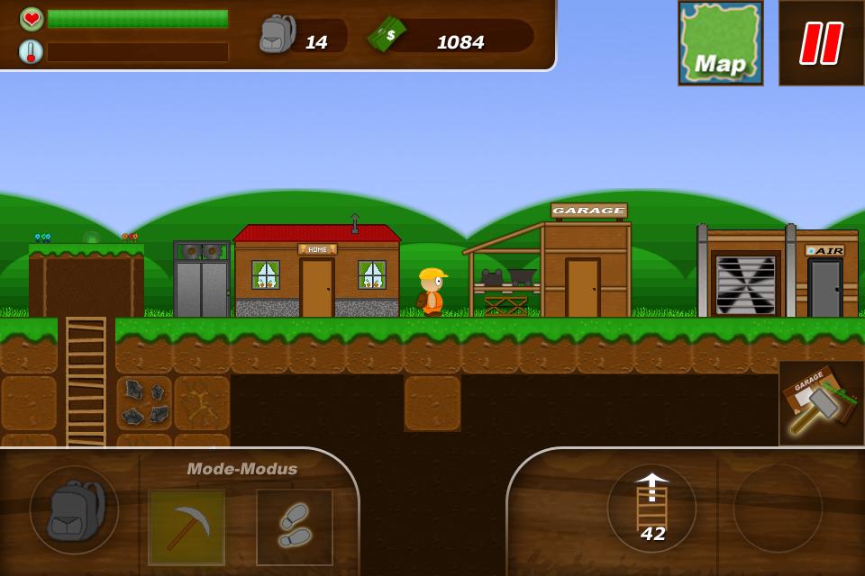 Treasure Miner - a mining game