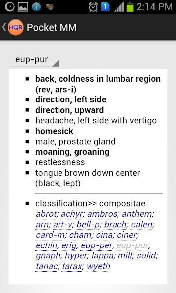 Homeopathic Quick Reference
